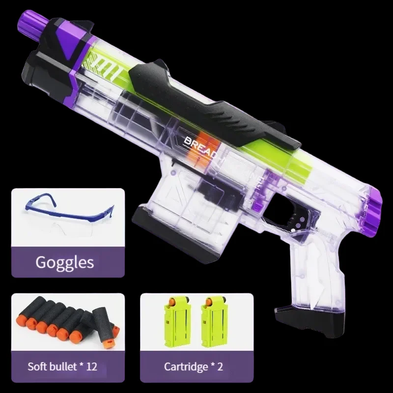 Amazing EVA Soft Bullet Gun Launcher - Manual Shooting Toy for Everyone_7