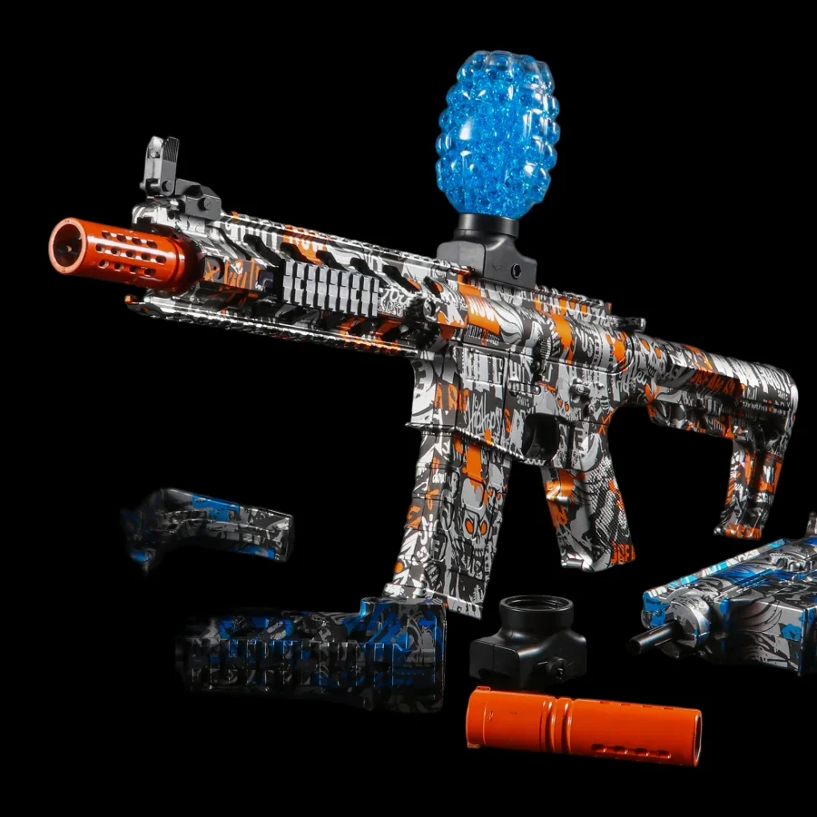 M416 Electric Ball Blaster Toy Gun - Ideal Halloween Thanksgiving Gift_3