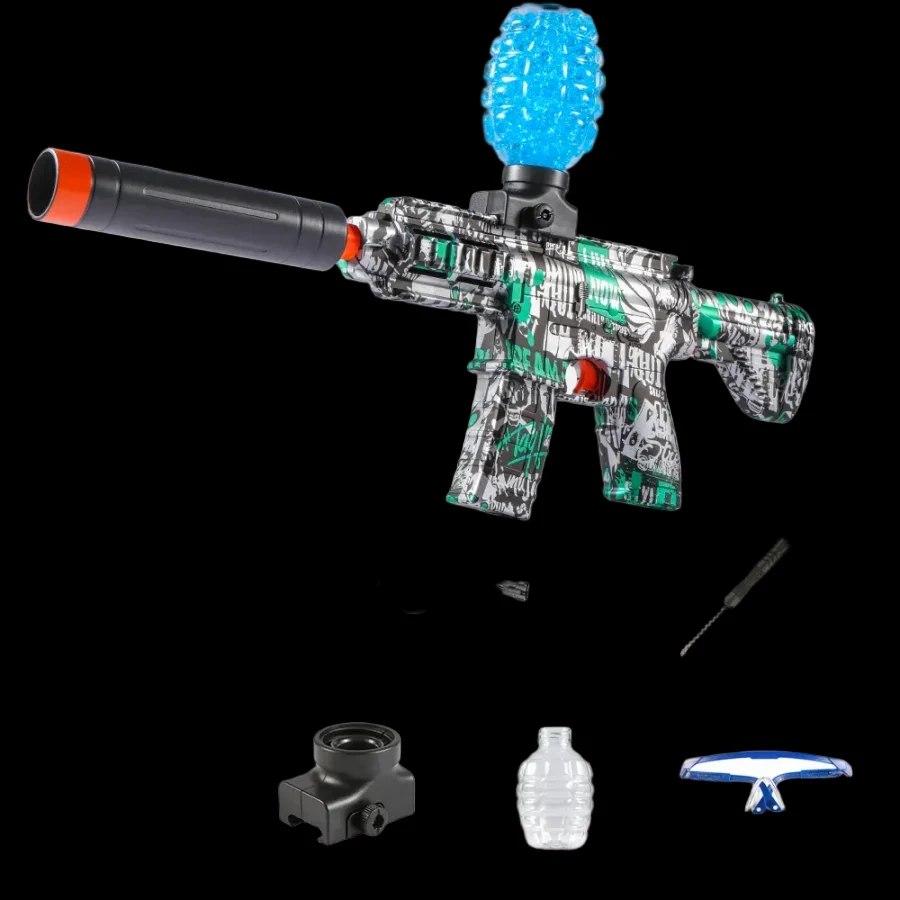 M416 Electric Ball Blaster Toy Gun - Ideal Halloween & Thanksgiving Gift_11