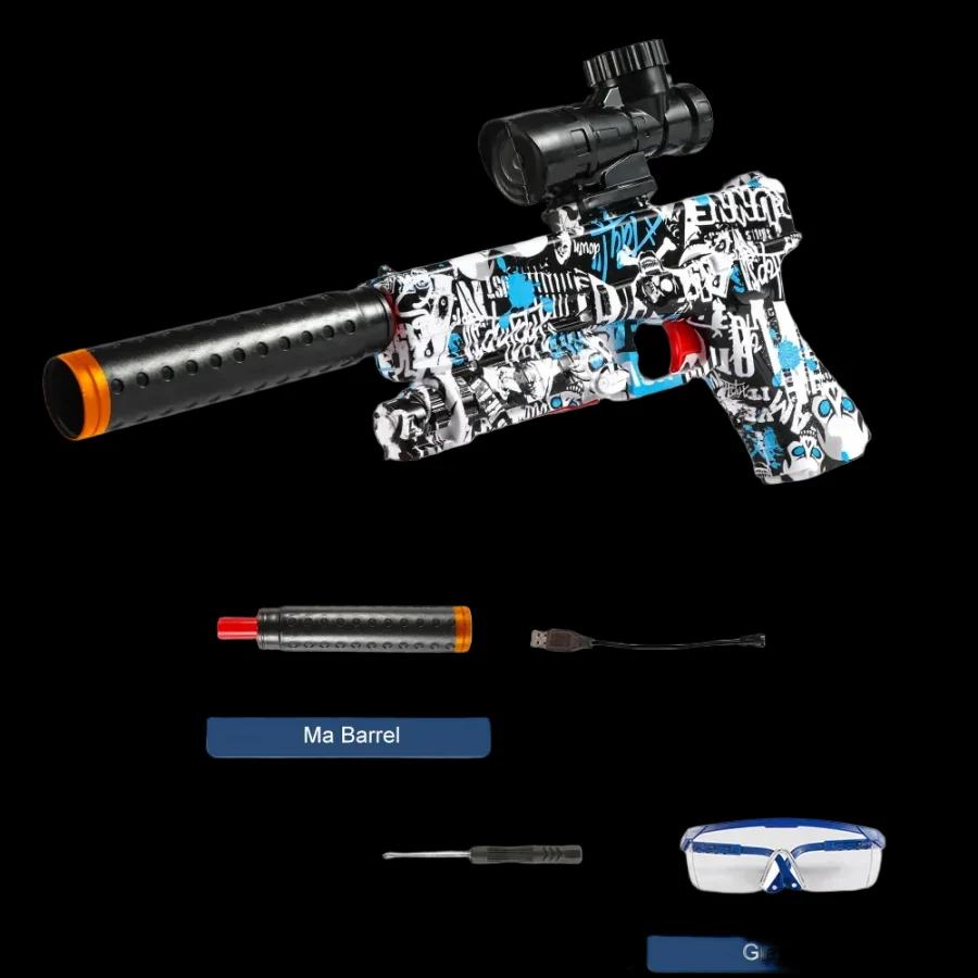 High Precision M416 Electric Blaster Gun Set - Ideal Outdoor Birthday Toy Gift_7