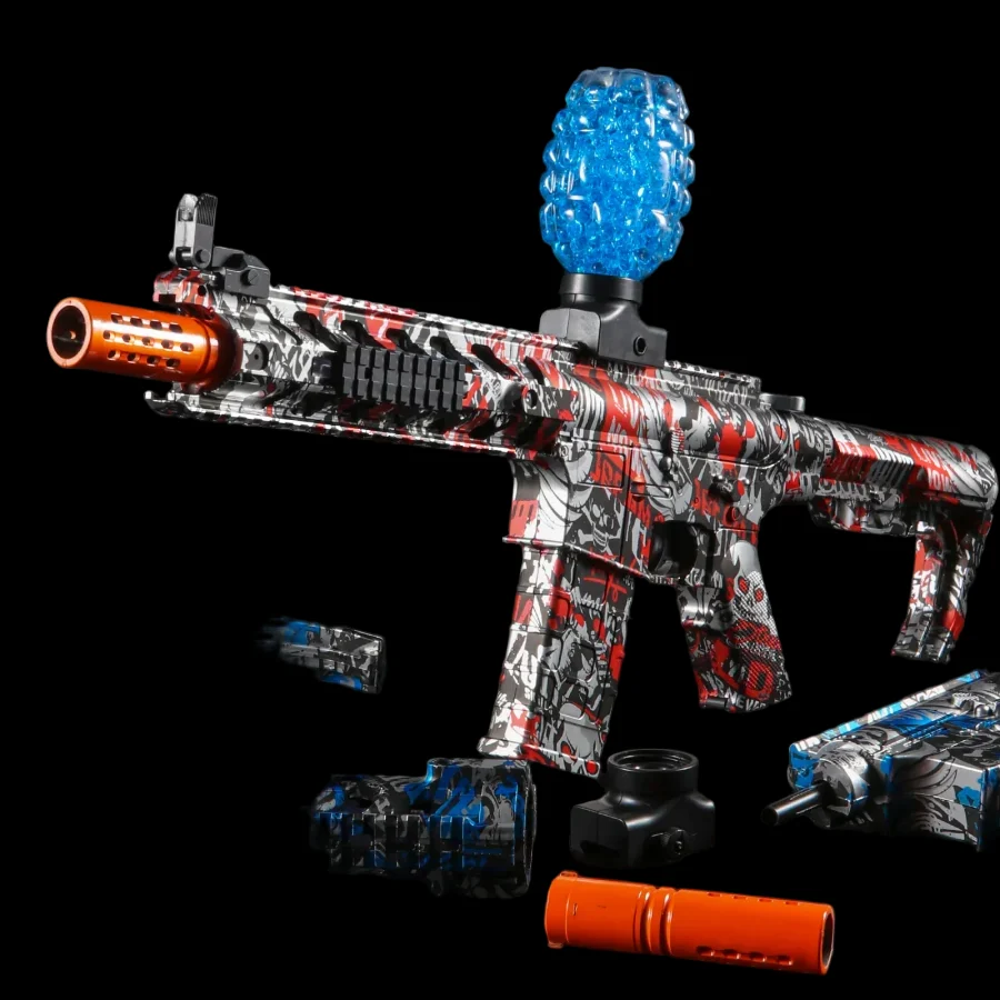 M416 Electric Ball Blaster Toy Gun - Ideal Halloween Thanksgiving Gift_1