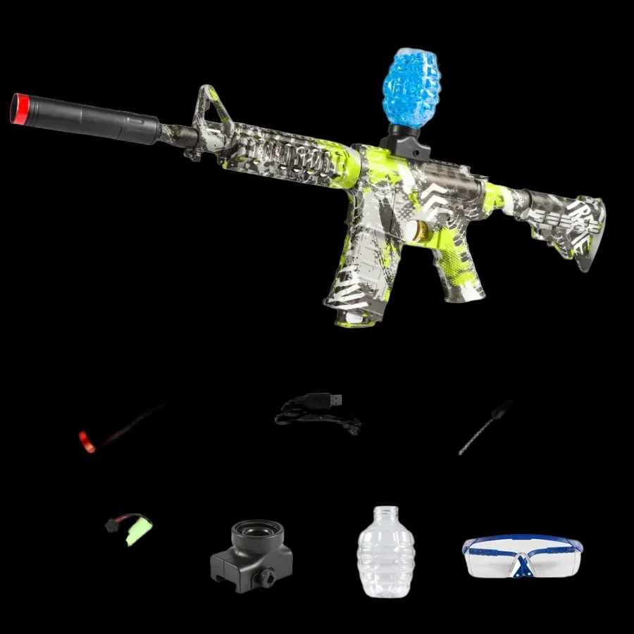 High Precision M416 Electric Blaster Gun Set - Ideal Outdoor Birthday Toy Gift_11