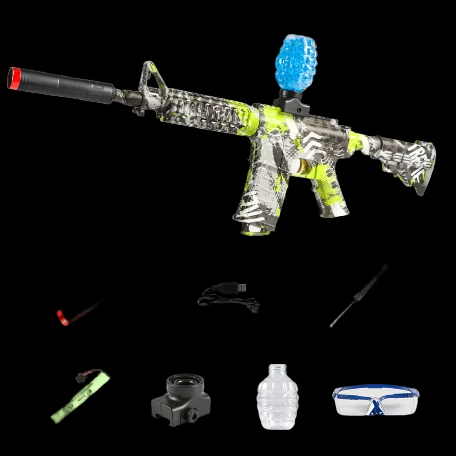 High Precision M416 Electric Blaster Gun Set - Ideal Outdoor Birthday Toy Gift_2