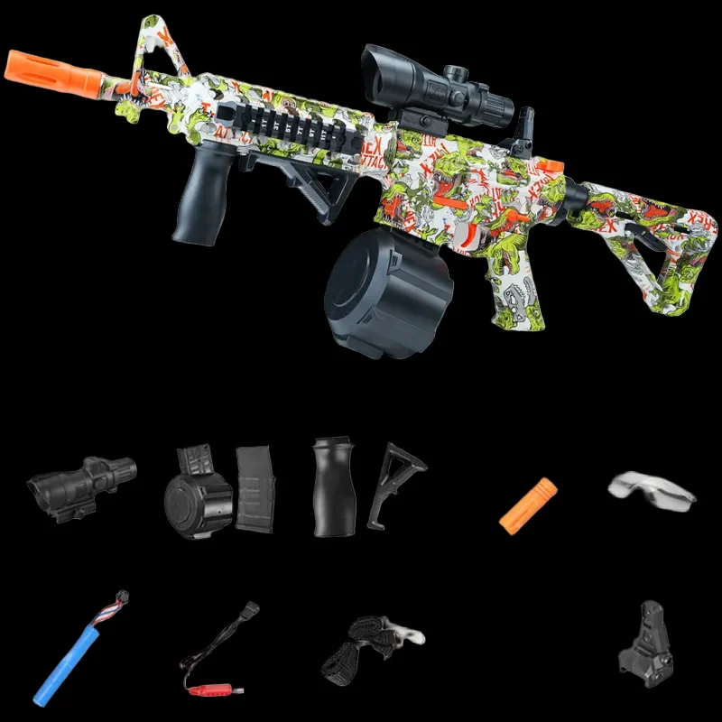 Outdoor Fun with High-speed Gel Water Ball Blaster Toy Guns for All - A Great Gift_6