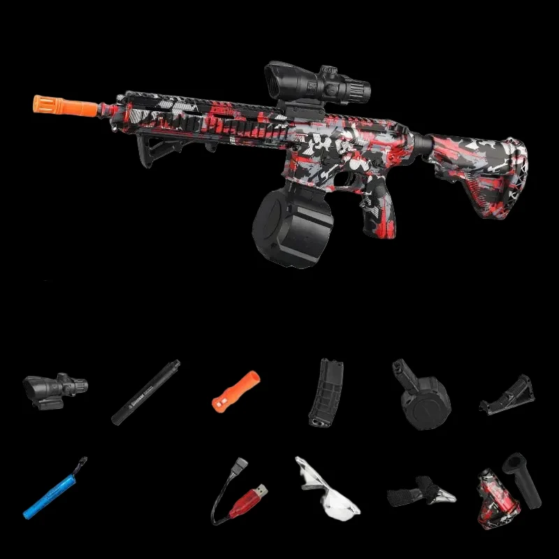 M416 Toy Gun - High-Speed Gel Ball Blaster for Outdoor Games_5