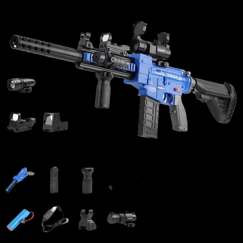 M416 Electric Soft Bullet Shooting Toy Gun for Kids and Adults_3