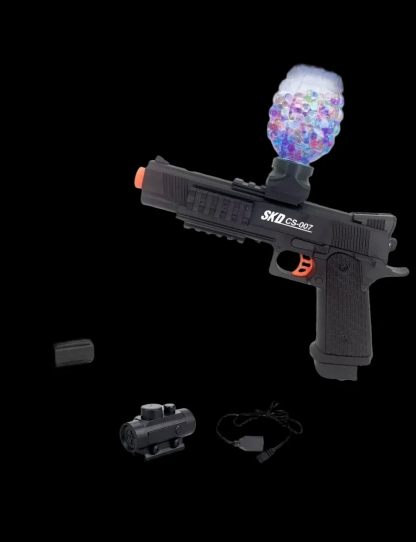 Gel Ball Blaster Electric Toy Pistol Gun for Outdoor Shooting Games and Ideal Gift