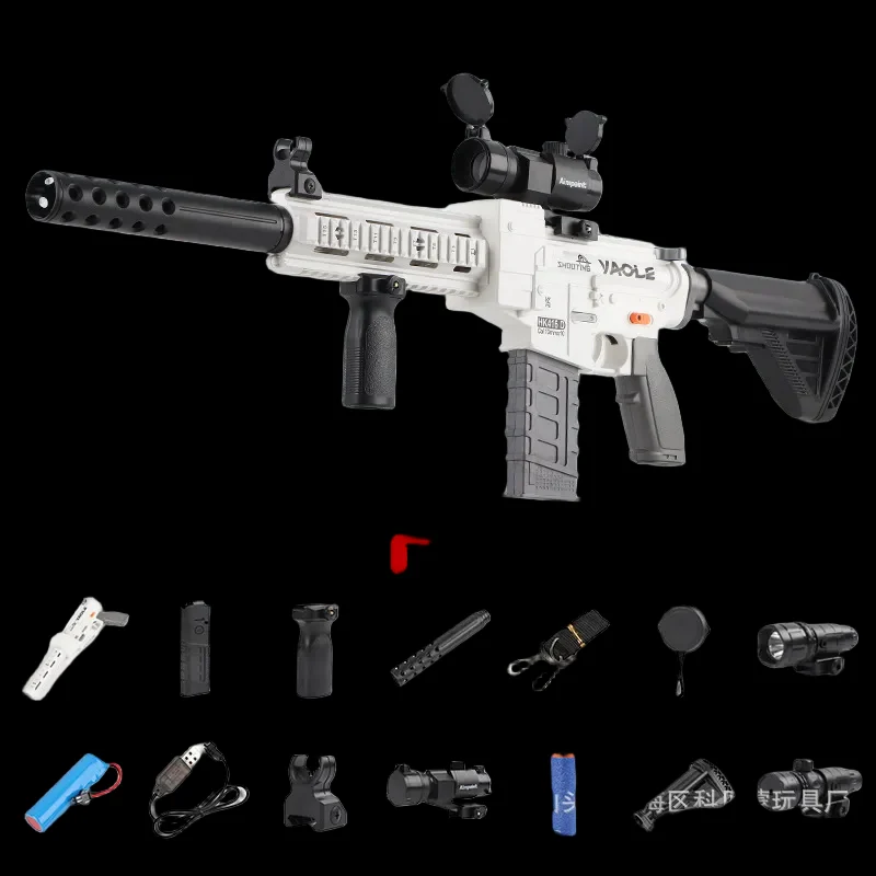 M416 Electric Soft Bullet Shooting Toy Gun for Kids and Adults_10