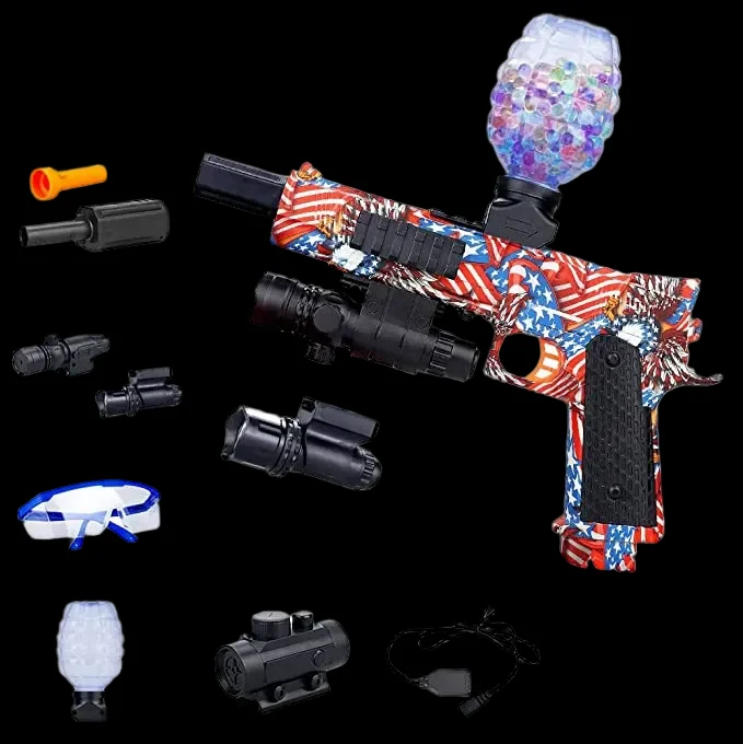 Gel Ball Blaster Electric Toy Pistol Gun for Outdoor Shooting Games and Ideal Gift_3