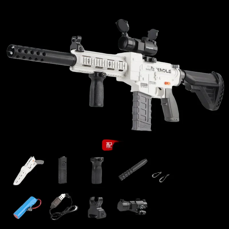 M416 Electric Soft Bullet Shooting Toy Gun for Kids and Adults_9