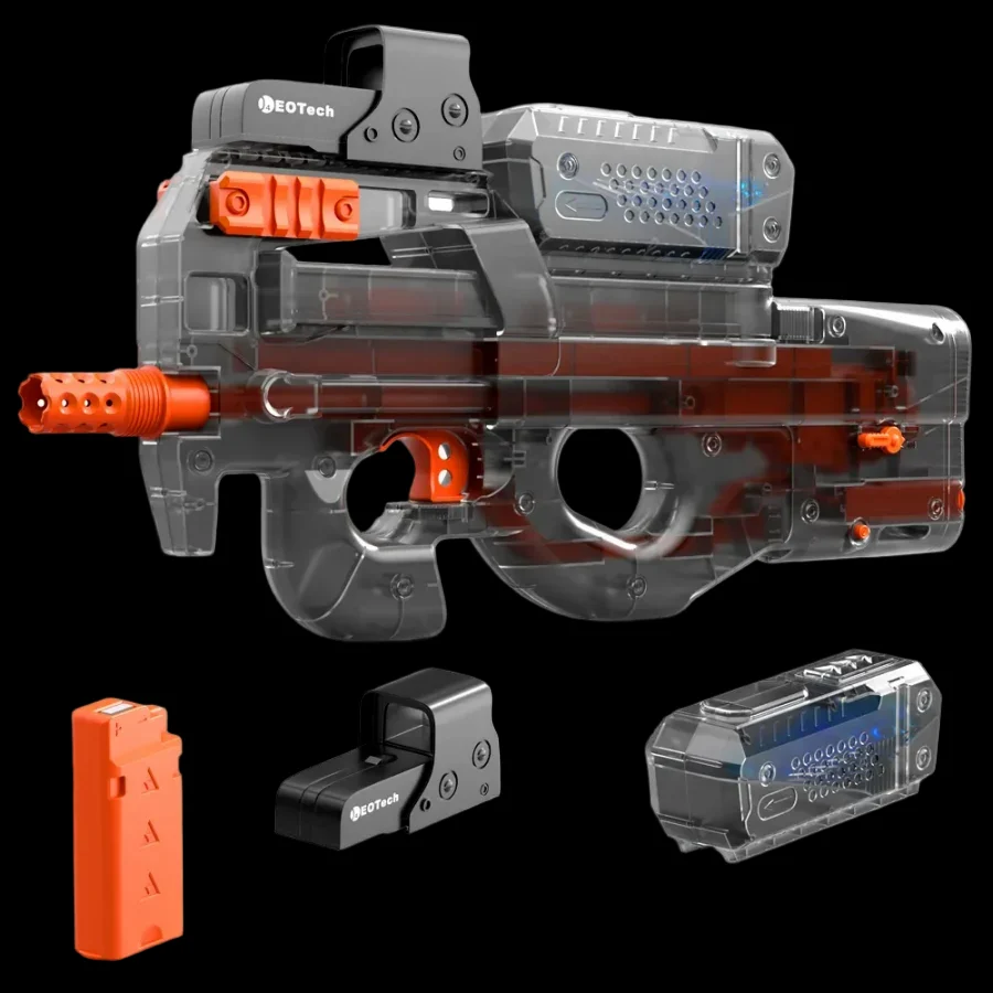 New Color P90 Electric Gel Gun - Ideal for Outdoor Shooting Team Game_1