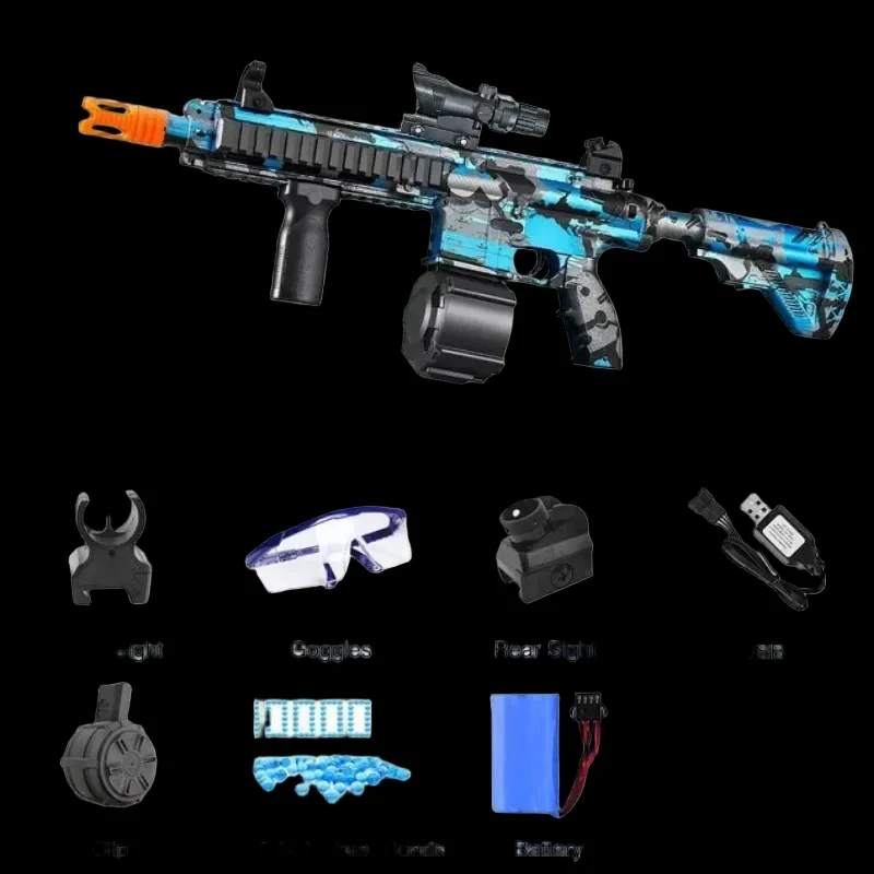 Amazing Gel Gun M416 - Electric Paintball Toy for All Ages_7