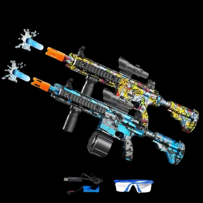 Amazing Gel Gun M416 - Electric Paintball Toy for All Ages_2