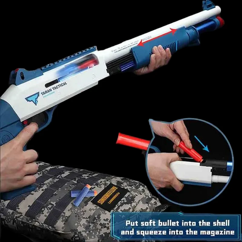 UDL XM1014 Shell Throwing Foam Dart Blaster - Electric Unisex Toy for Ages 14+_2